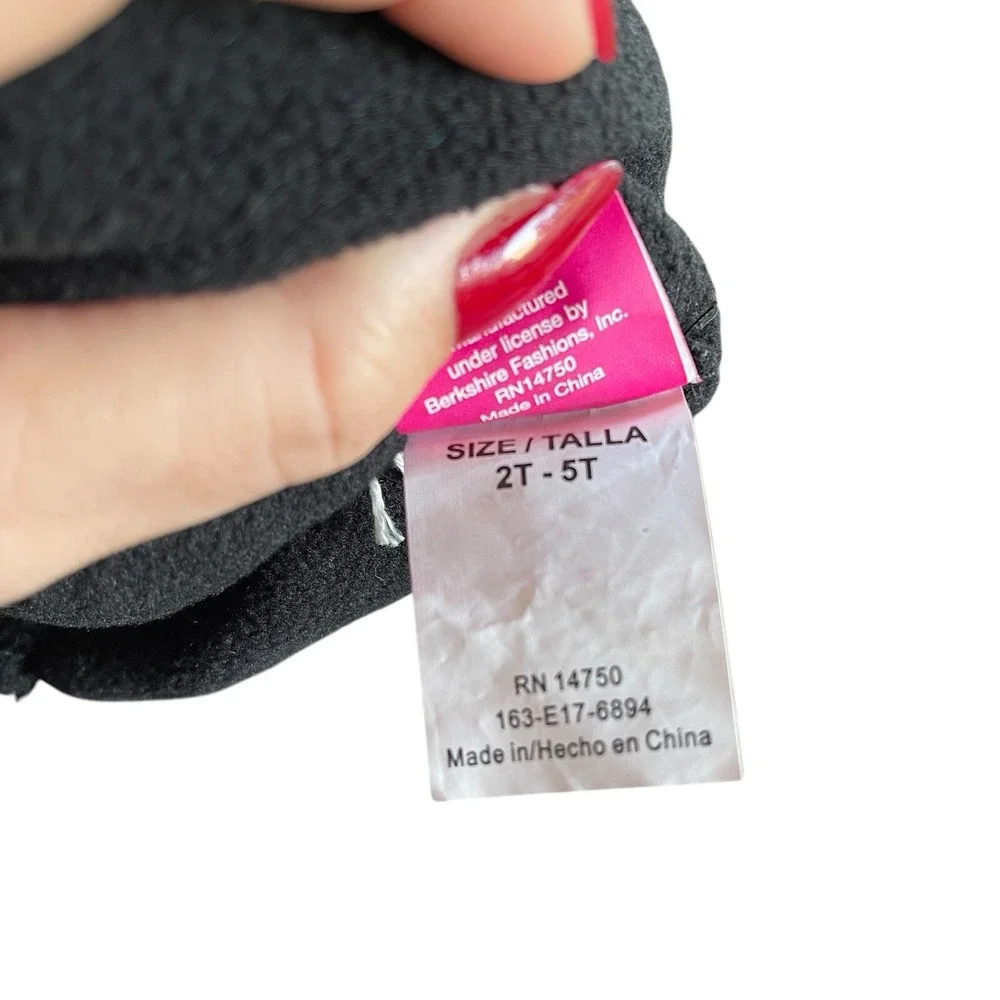 Minnie Mouse Disney Knitted Beanie ears bow Embroidered‎ 2T-5T